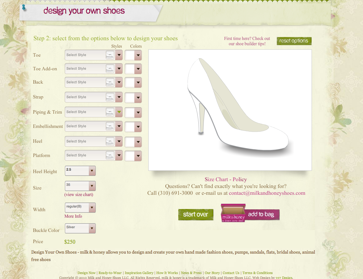 Milk and Honey Shoes Copied our Online Shoe Designer Design Your Own Wedding Shoes with Milk and Honey | Junebug
